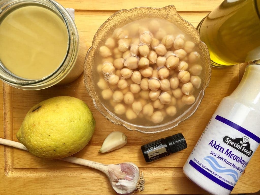 Ingredience hummus